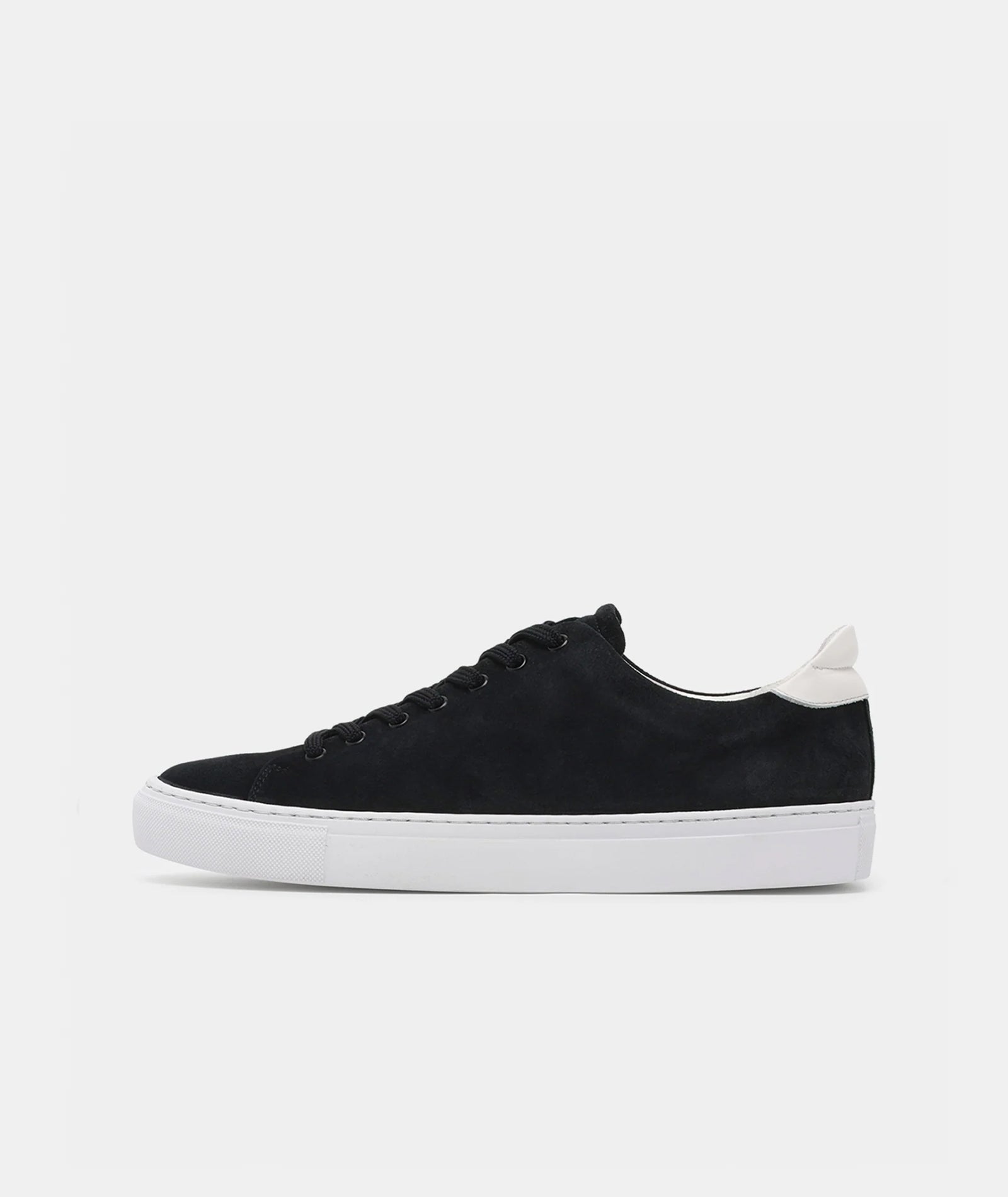 GARMENT PROJECT MAN Type ST - Black/White Suede Sneakers 999 Black