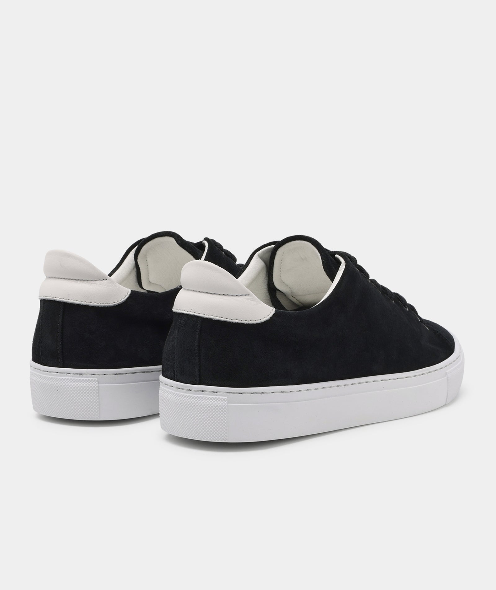 GARMENT PROJECT MAN Type ST - Black/White Suede Sneakers 999 Black