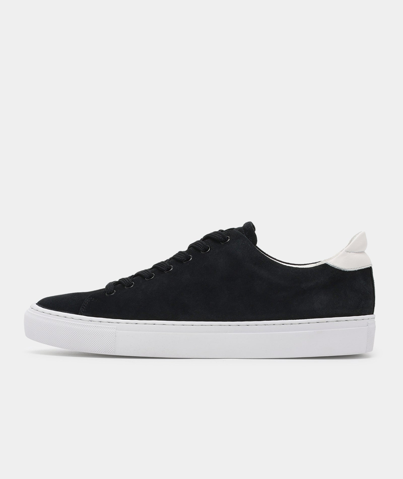 GARMENT PROJECT MAN Type ST - Black/White Suede Sneakers 999 Black