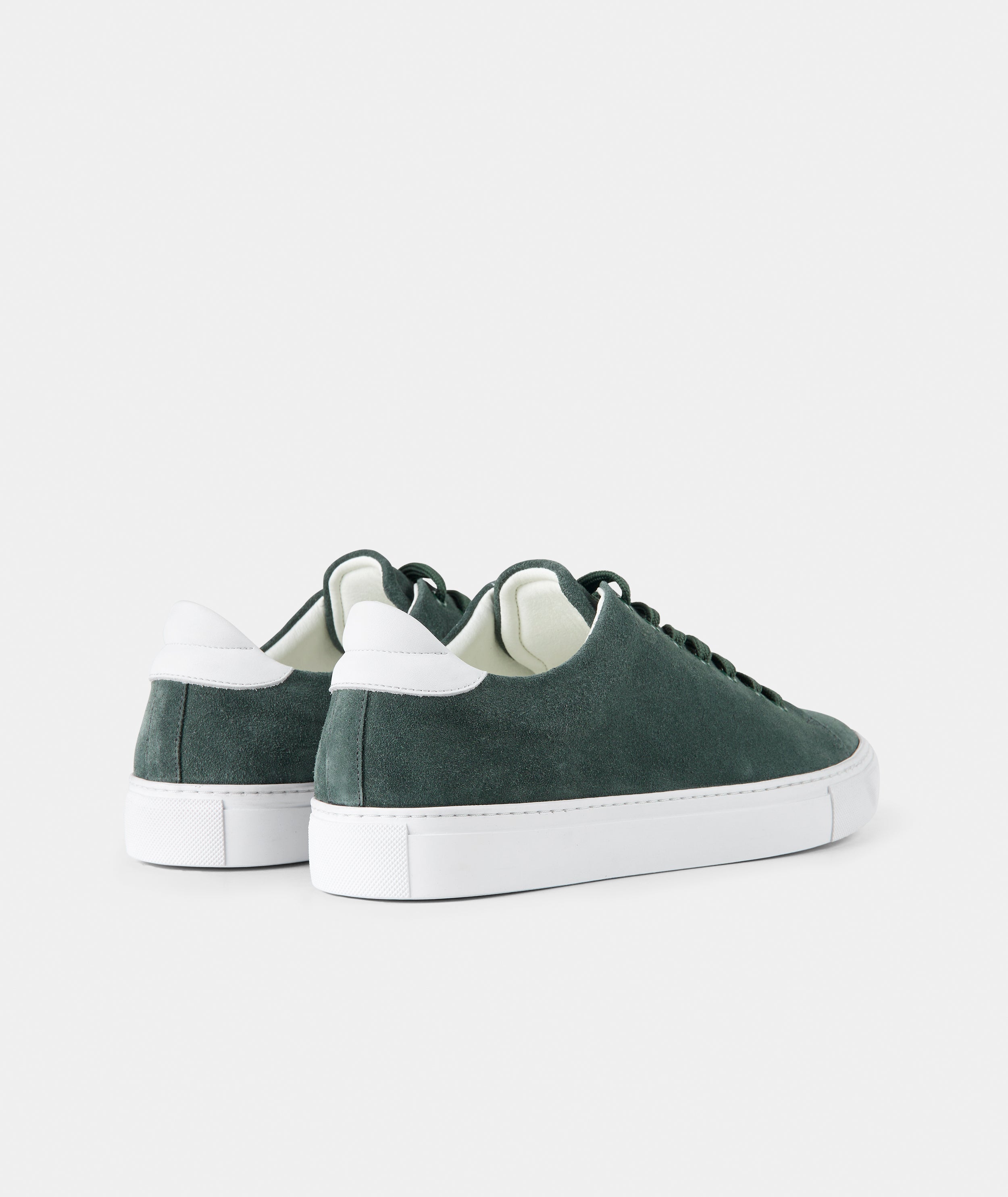 GARMENT PROJECT MAN Type ST - Dark Green Suede Sneakers 215 Dark Green
