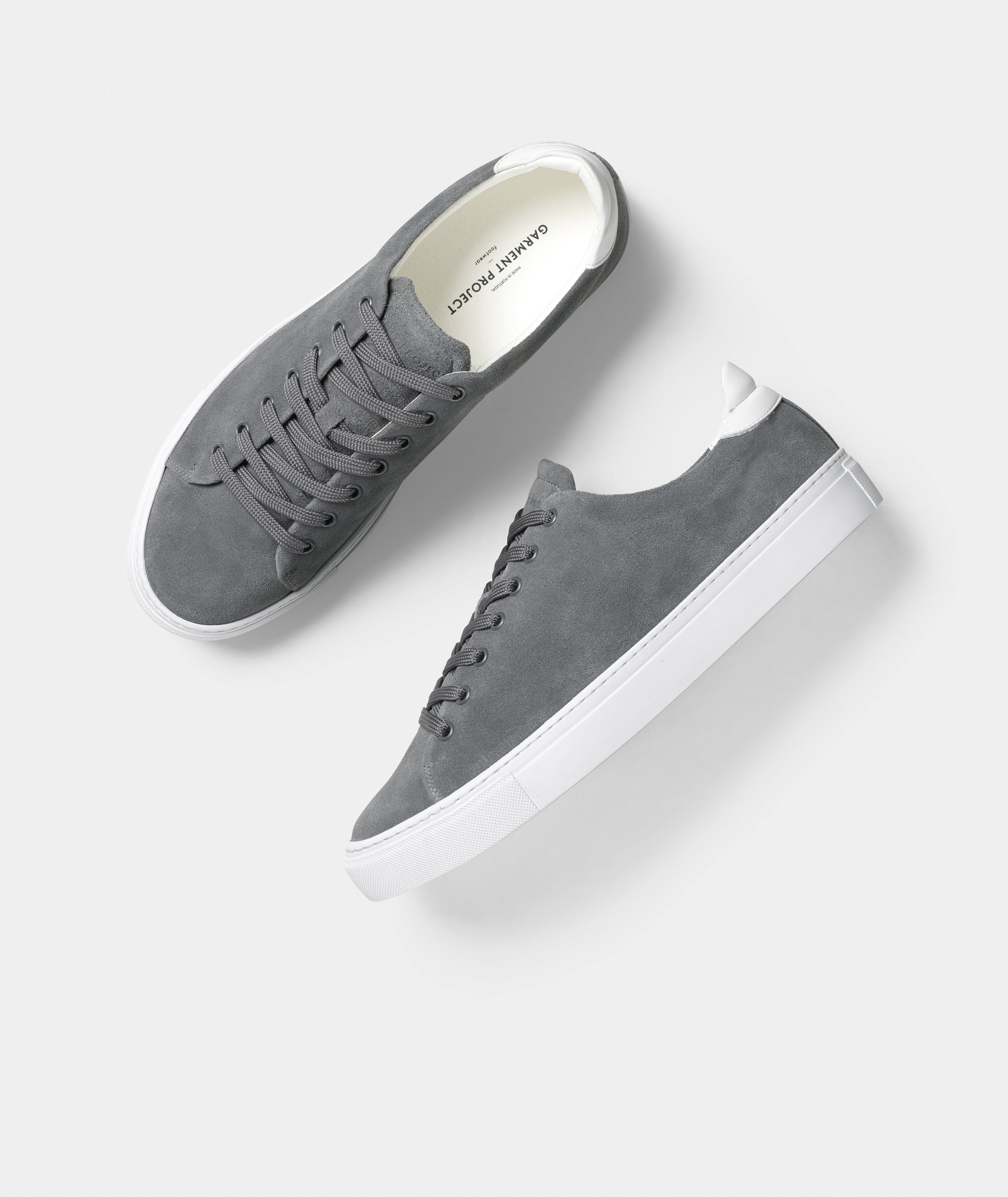 GARMENT PROJECT MAN Type ST - Dark Grey Suede Sneakers 7673 Dark Grey