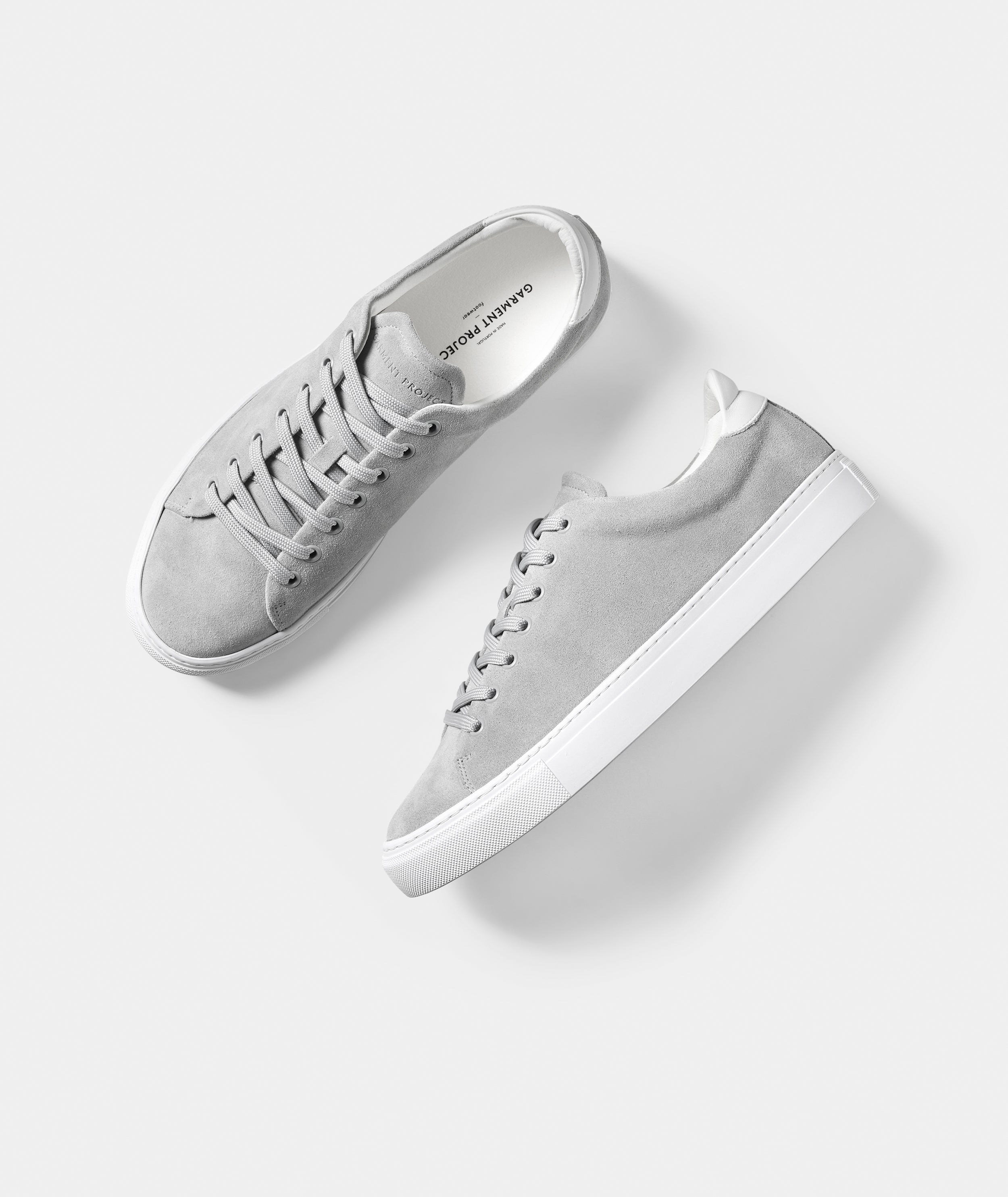 GARMENT PROJECT MAN Type ST - Light Grey Suede Sneakers 410 Light Grey