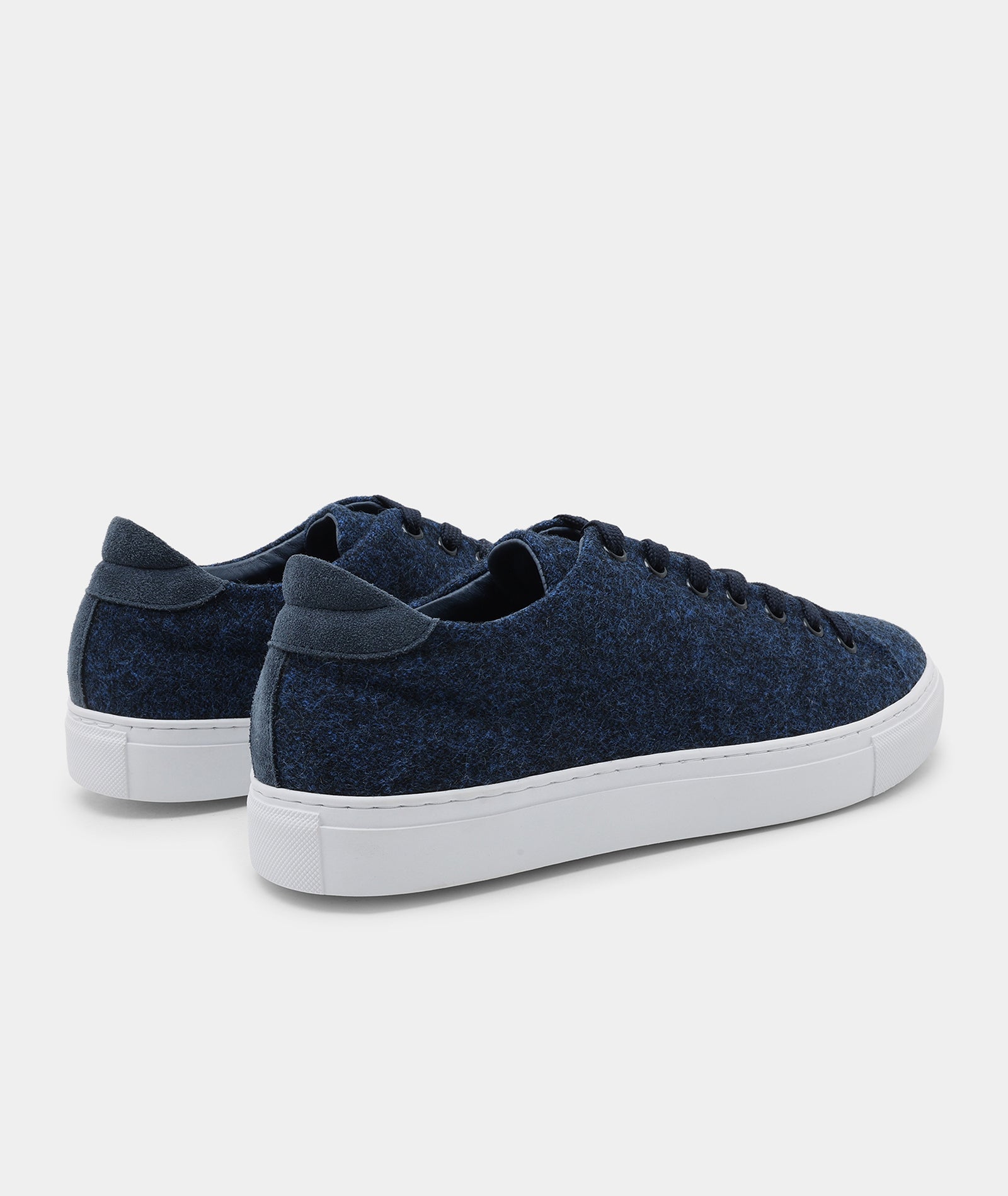 GARMENT PROJECT MAN Type St - Navy Melange Wool Shoes 500 Navy