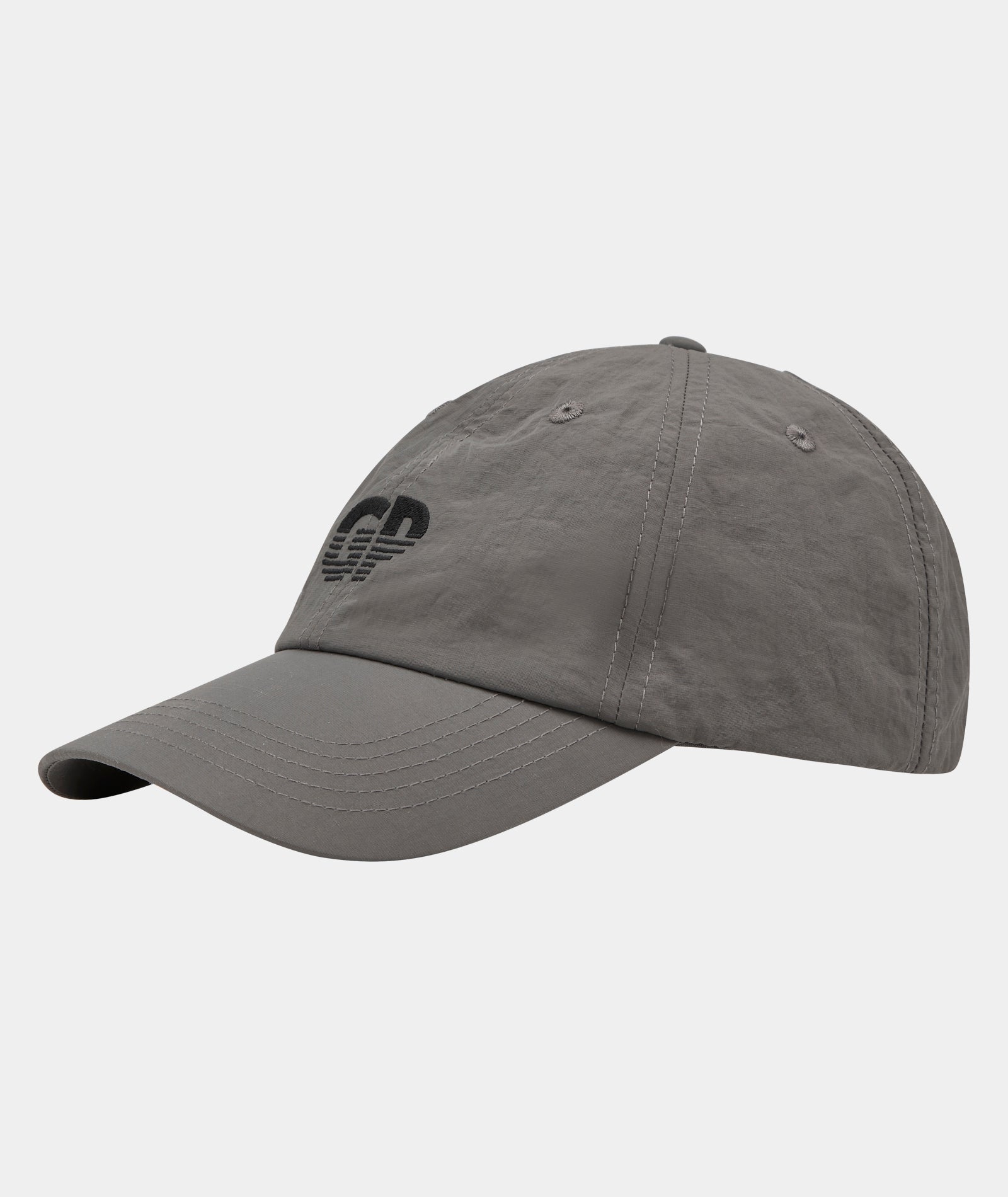 GARMENT PROJECT MAN Water Repellent Cap - Charcoal Cap 990 Black/Grey A.O.P.