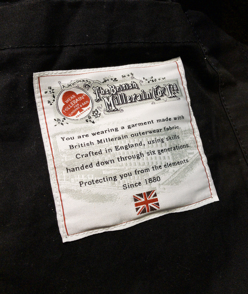 GARMENT PROJECT MAN Waxed Cotton Worker - Black Jacket 999 Black