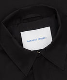 GARMENT PROJECT MAN Waxed Cotton Worker Jacket - Black Jacket 999 Black