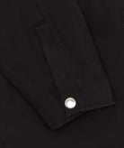 GARMENT PROJECT MAN Waxed Cotton Worker Jacket - Black Jacket 999 Black