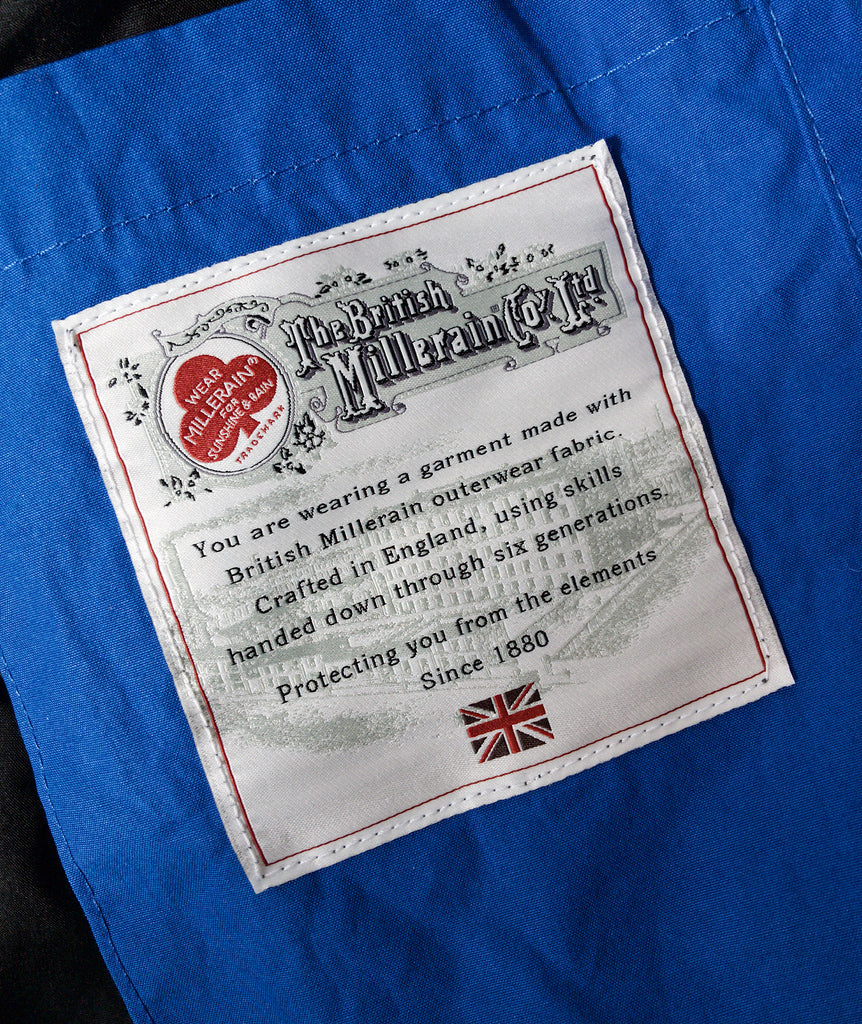 GARMENT PROJECT MAN Waxed Cotton Worker - Blue Jacket