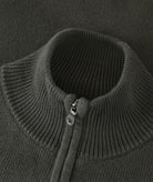 GARMENT PROJECT MAN Zipper Knit Cardigan - Bosco Knit 440 Bosco