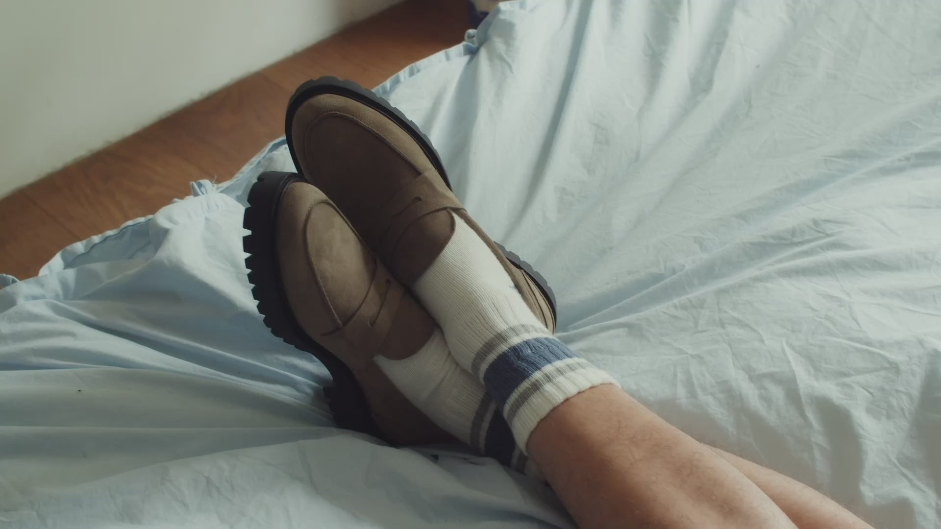 Aaron Penny Loafer - Black Polido – Garment Project