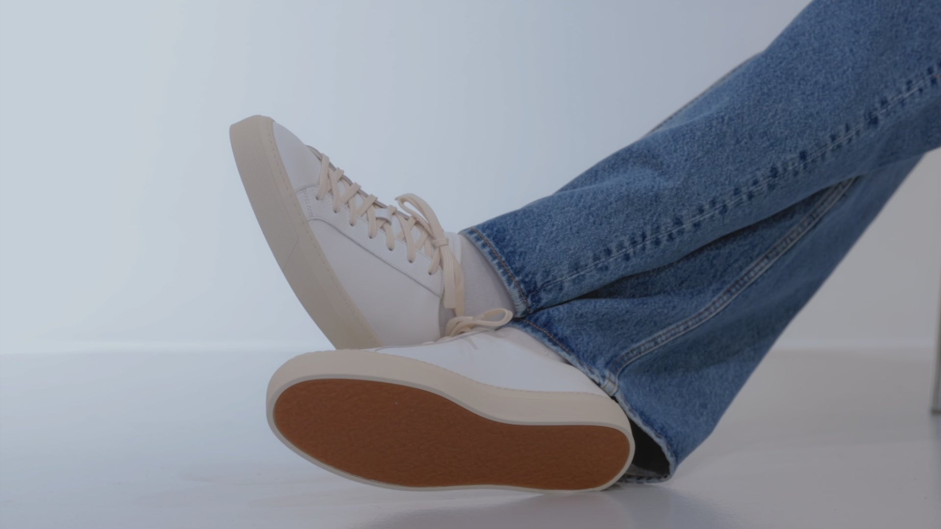 GARMENT PROJECT MAN Kit - White Soft Leather Sneakers 100 White