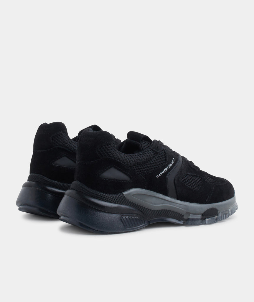 GARMENT PROJECT WMNS Brooklyn - Black Suede Sneakers 999 Black