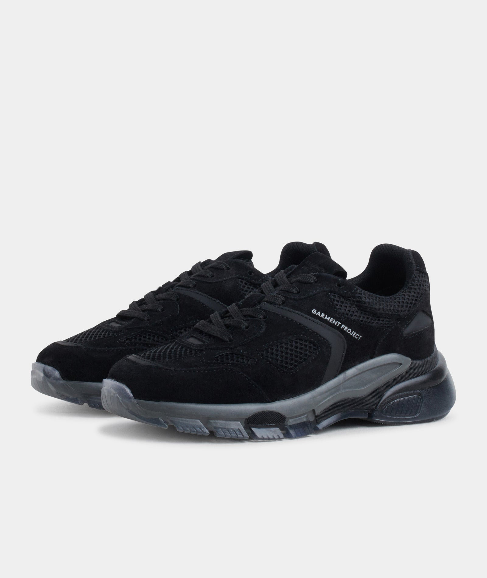 GARMENT PROJECT WMNS Brooklyn - Black Suede Sneakers 999 Black