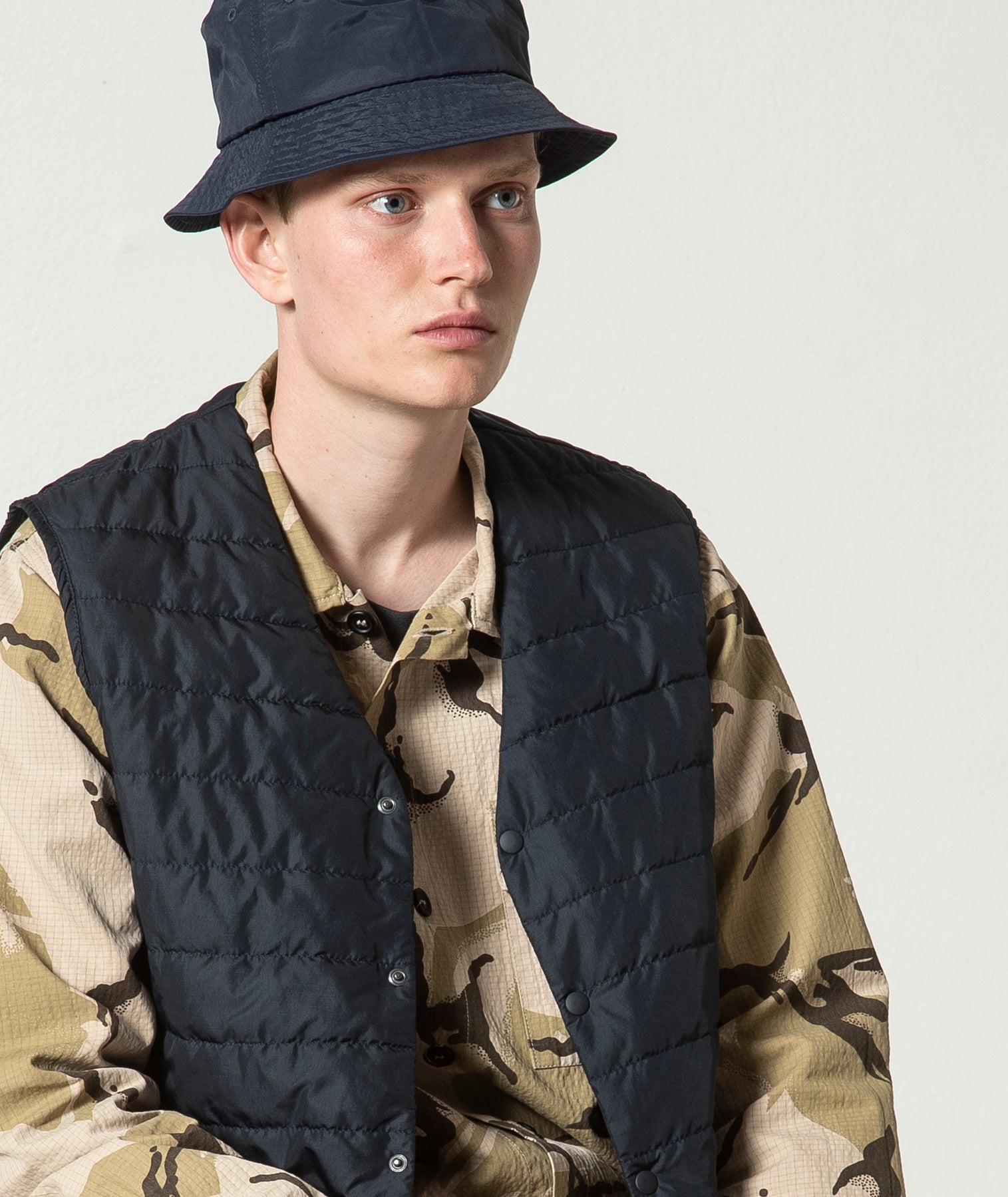 GARMENT PROJECT MAN Bucket Hat - Navy Bucket Hat 500 Navy