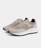 GARMENT PROJECT MAN City Runner - Beige Suede/Textile Sneakers 160 Beige