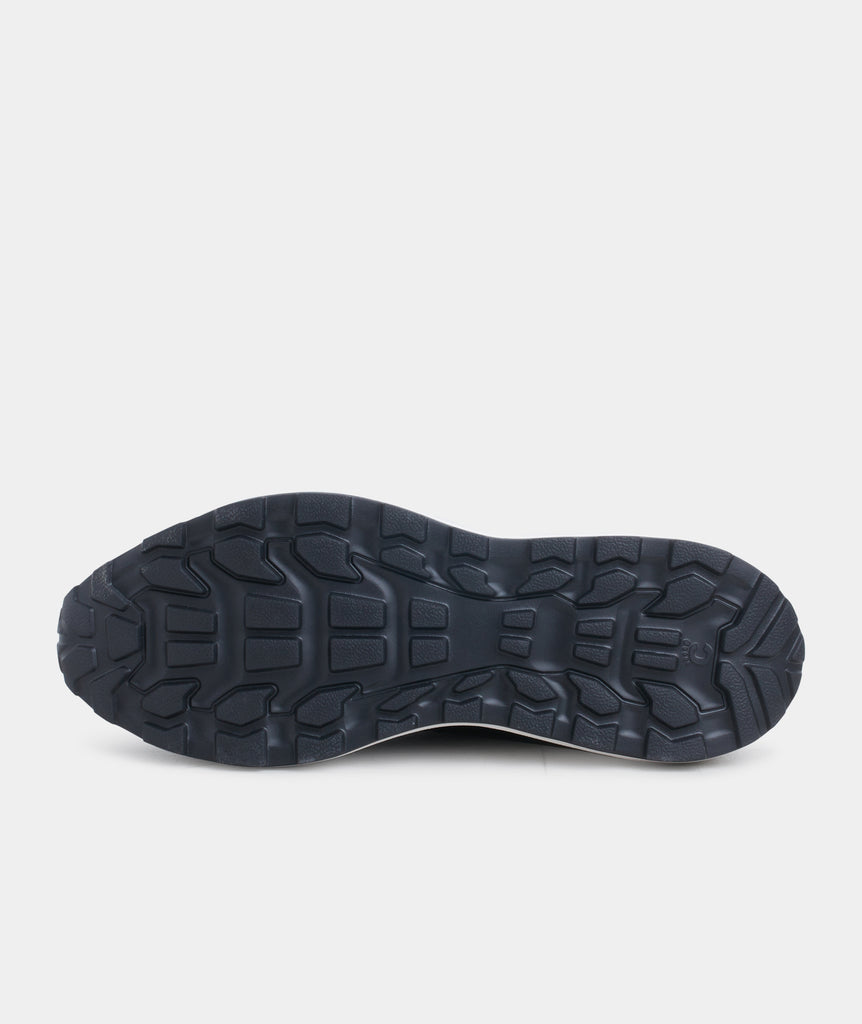 GARMENT PROJECT MAN City Runner - Black Suede/Textile Sneakers 999 Black