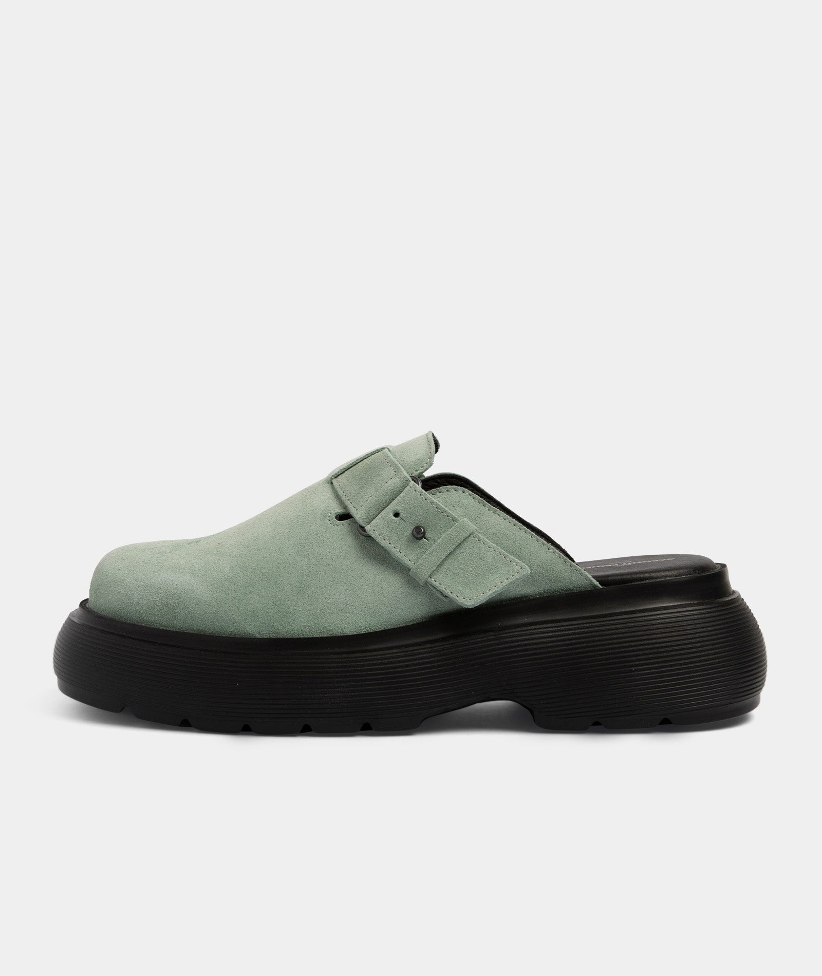 GARMENT PROJECT WMNS Cloud Clog - Jade Suede Slipper 243 Jade