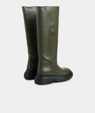 GARMENT PROJECT WMNS Cloud High Boot - Army Leather Boots 240 Army