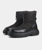 GARMENT PROJECT WMNS Cloud Snow Boot - Black Nylon Boots 999 Black