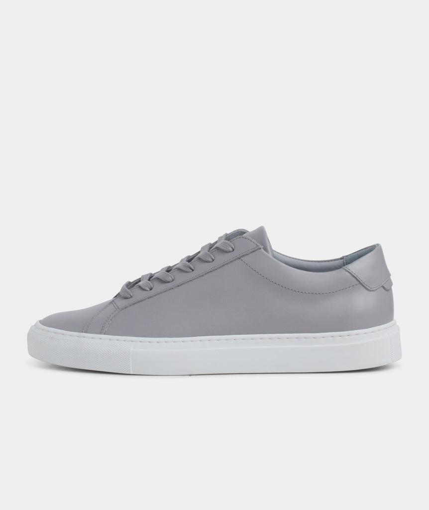 GARMENT PROJECT MAN GP0001 - Grey Leather Sneakers 400 Grey