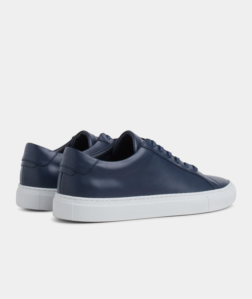 GARMENT PROJECT MAN GP0001 - Navy Leather Shoes 500 Navy