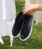 GARMENT PROJECT WMNS GPW0001 - Black Leather Sneakers 999 Black