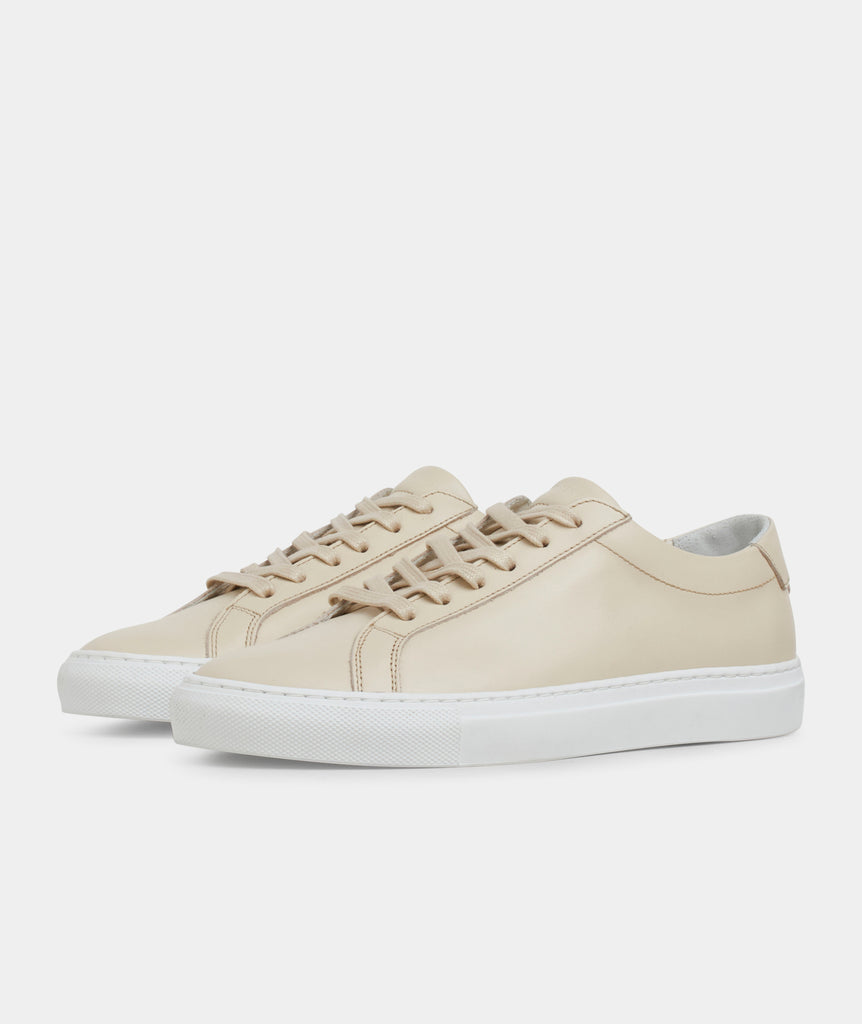 GARMENT PROJECT WMNS GPW0001 - Off White Leather Sneakers 110 Off White