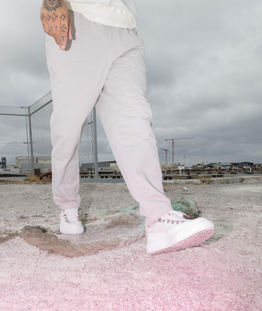 GARMENT PROJECT MAN GP Kai Sneaker x STORM - White Sneakers 100 White