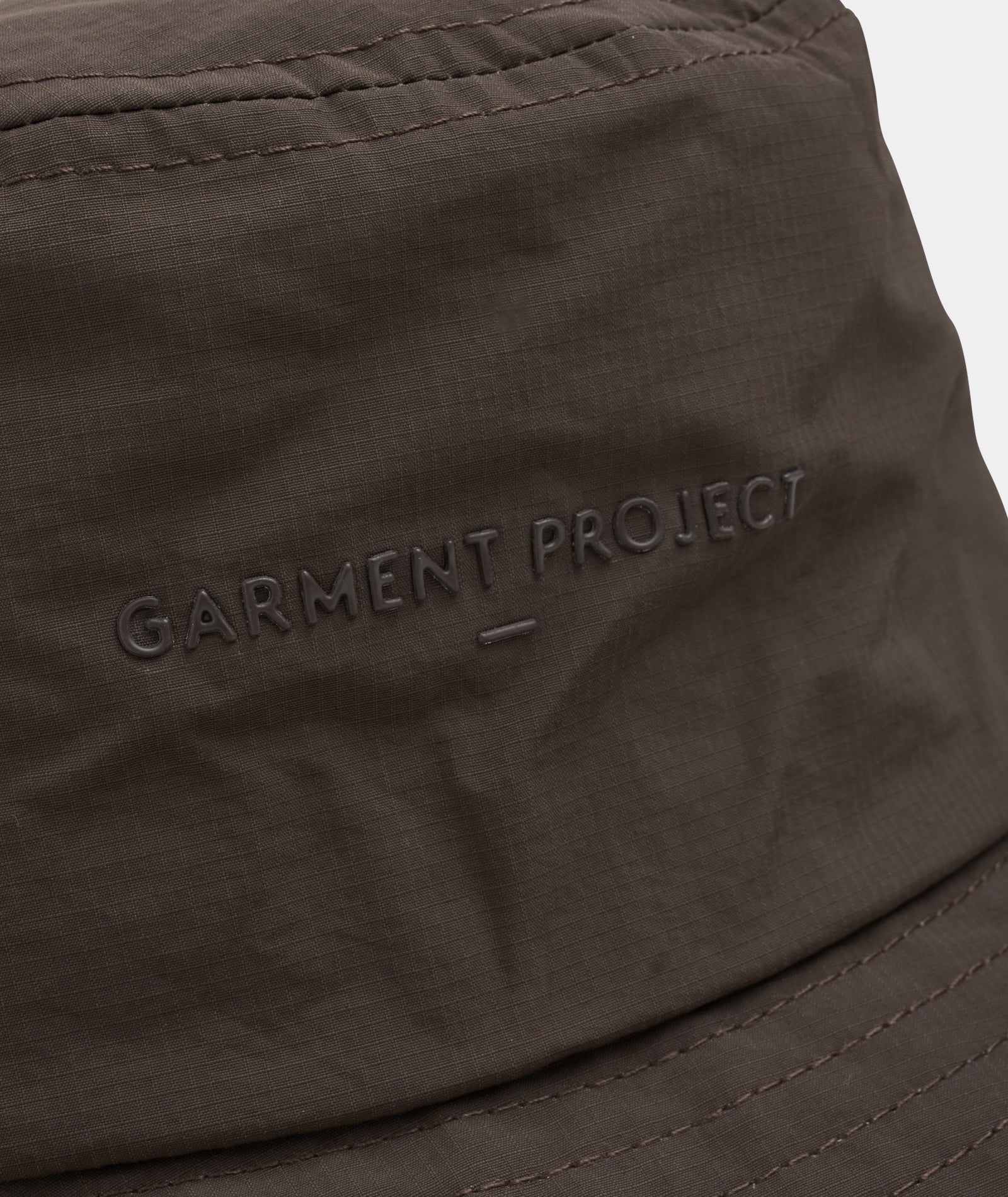GARMENT PROJECT MAN GP small Logo Bucket Hat (Soft) - Brown Bucket Hat 800 Brown