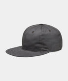 GARMENT PROJECT MAN GP x EBBETS FIELD FLANNELS - Charcoal Canvas Cap 400 Grey