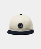 GARMENT PROJECT MAN GP x EBBETS FIELD FLANNELS - Creme/Navy Wool Cap 109 Creme