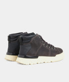 GARMENT PROJECT MAN Hiking Sneaker - Dark Grey Suede Mid Cut 7673 Dark Grey