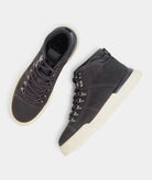 GARMENT PROJECT MAN Hiking Sneaker - Dark Grey Suede Mid Cut 7673 Dark Grey