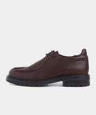 GARMENT PROJECT MAN Jaz Low Top - Brown Tumbled Leather Sneakers 800 Brown