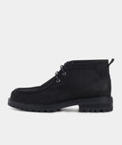 GARMENT PROJECT MAN Jaz Mid Top - Black Tumbled Nubuck Mid Cut 999 Black
