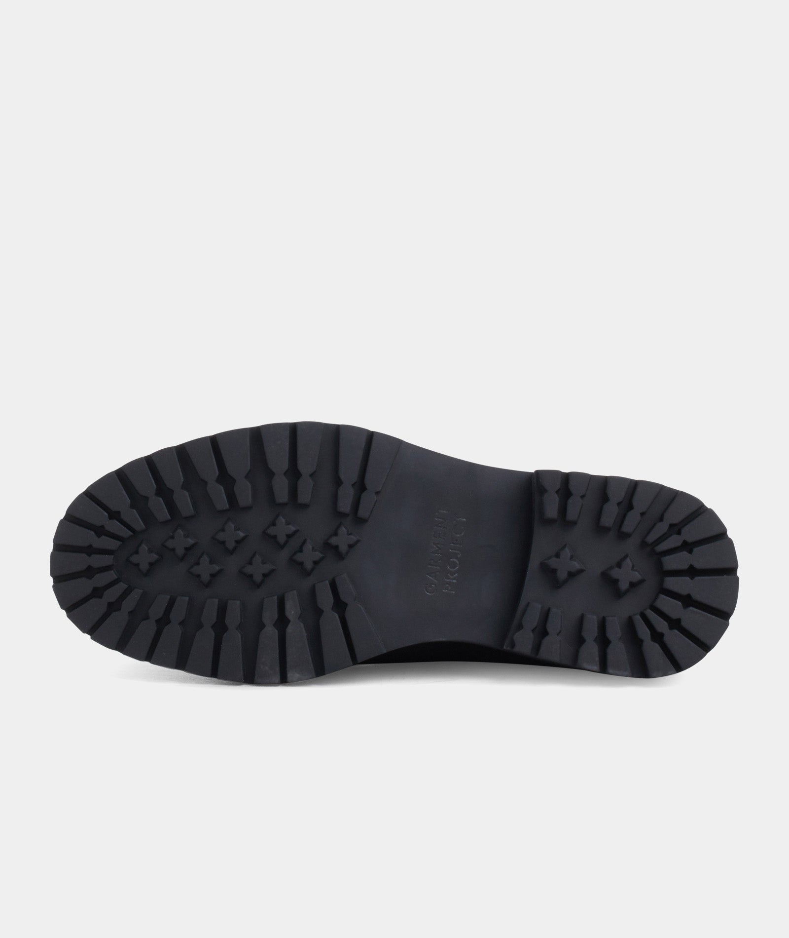 GARMENT PROJECT MAN Jaz Mid Top - Black Tumbled Nubuck Mid Cut 999 Black