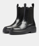 GARMENT PROJECT WMNS June Chelsea - Black Leather / Black Sole Boots 999 Black