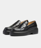 GARMENT PROJECT WMNS June Loafer - Black Leather / Black Sole Loafer 999 Black