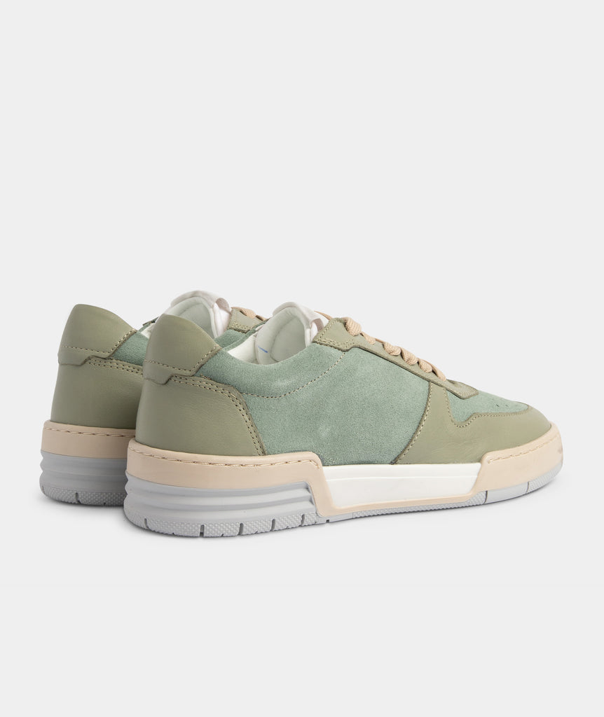 GARMENT PROJECT WMNS Legacy 80s - Jade Leather Suede Sneakers 243 Jade