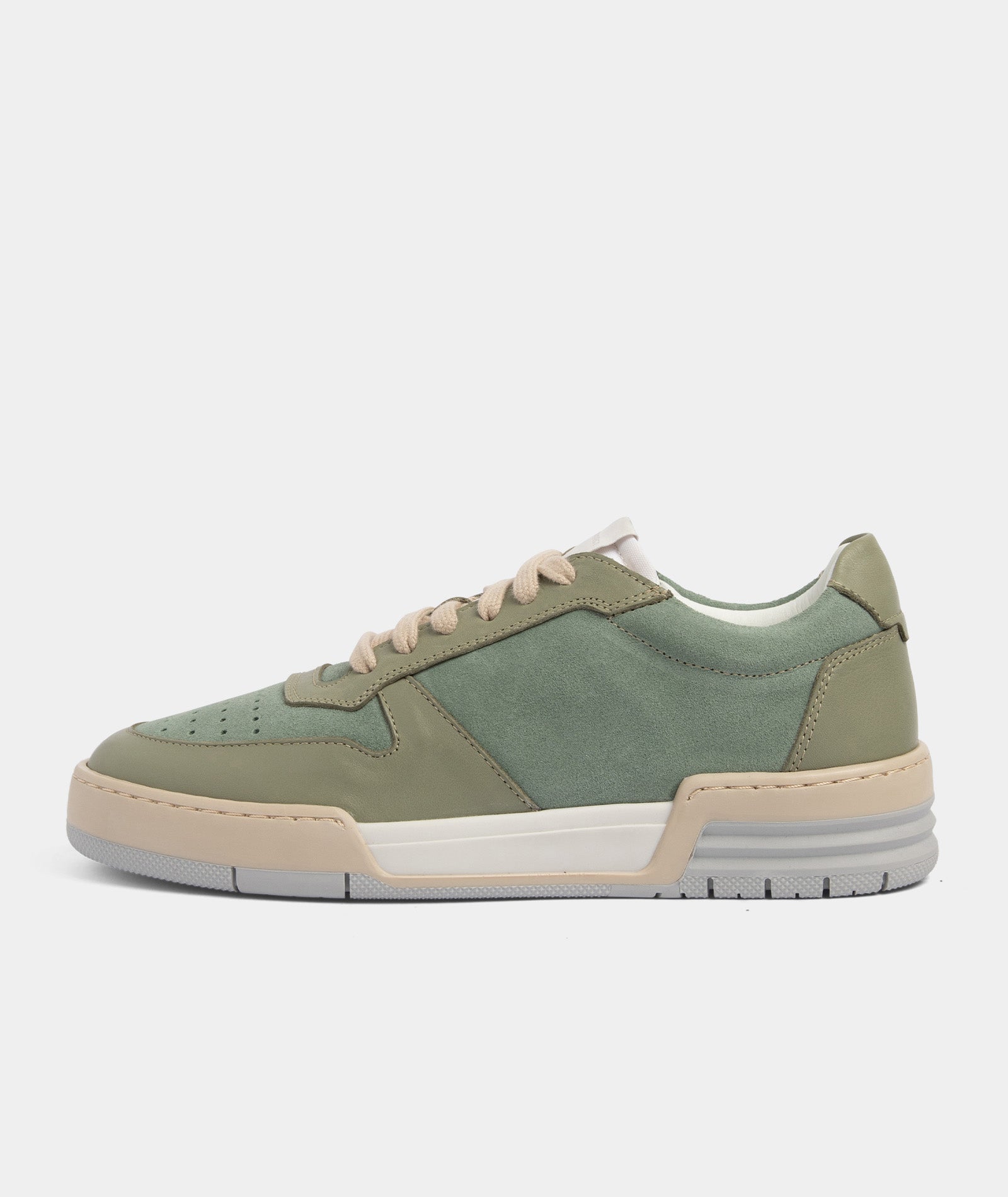 GARMENT PROJECT WMNS Legacy 80s - Jade Leather Suede Sneakers 243 Jade