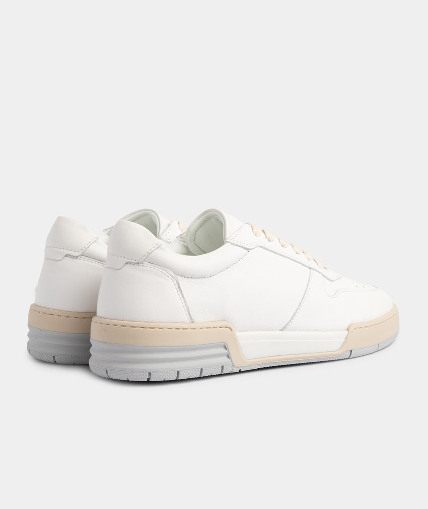 GARMENT PROJECT MAN Legacy 80s - White Leather Sneakers 100 White