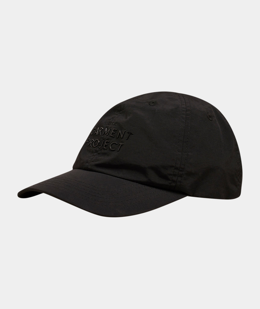 GARMENT PROJECT MAN Logo Cap / Black Cap 999 Black