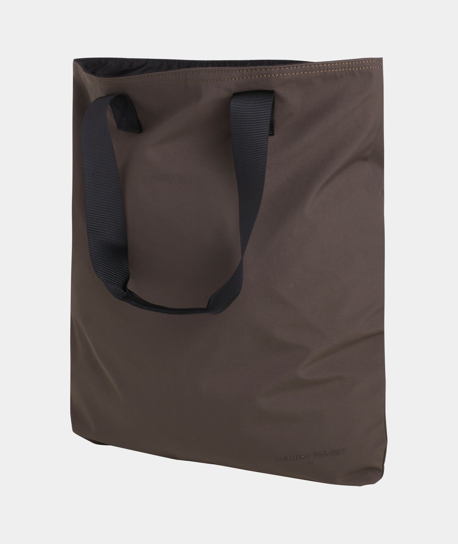 GARMENT PROJECT MAN Logo Tote Bag - Brown Bags 800 Brown