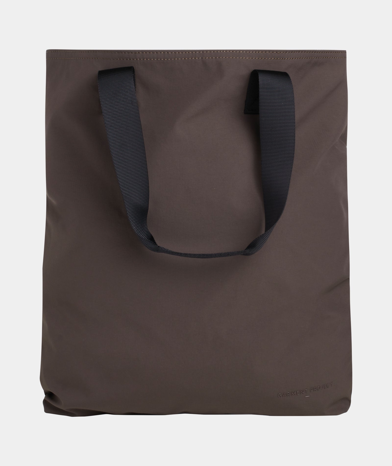 GARMENT PROJECT MAN Logo Tote Bag - Brown Bags 800 Brown