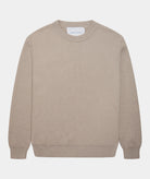 GARMENT PROJECT MAN Round Neck Knit - Light Grey Knit 410 Light Grey