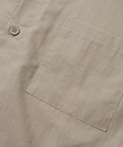 GARMENT PROJECT MAN S/S Nylon Shirt - Taupe Shirt 140 Taupe