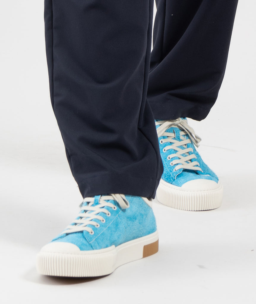 GARMENT PROJECT MAN Sky Low - Blue Long Suede Sneakers 550 Blue