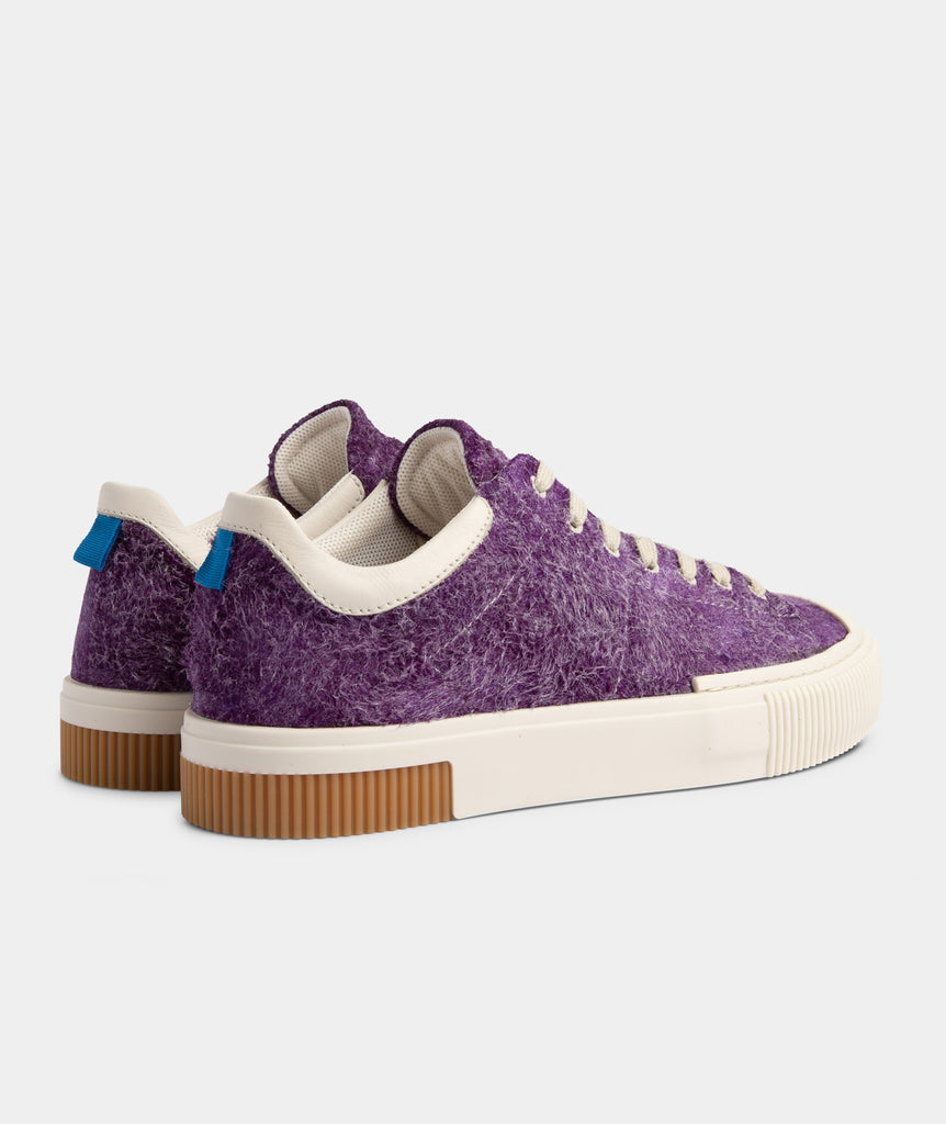 GARMENT PROJECT MAN Sky Low - Violet Long Suede Sneakers 720 Purple