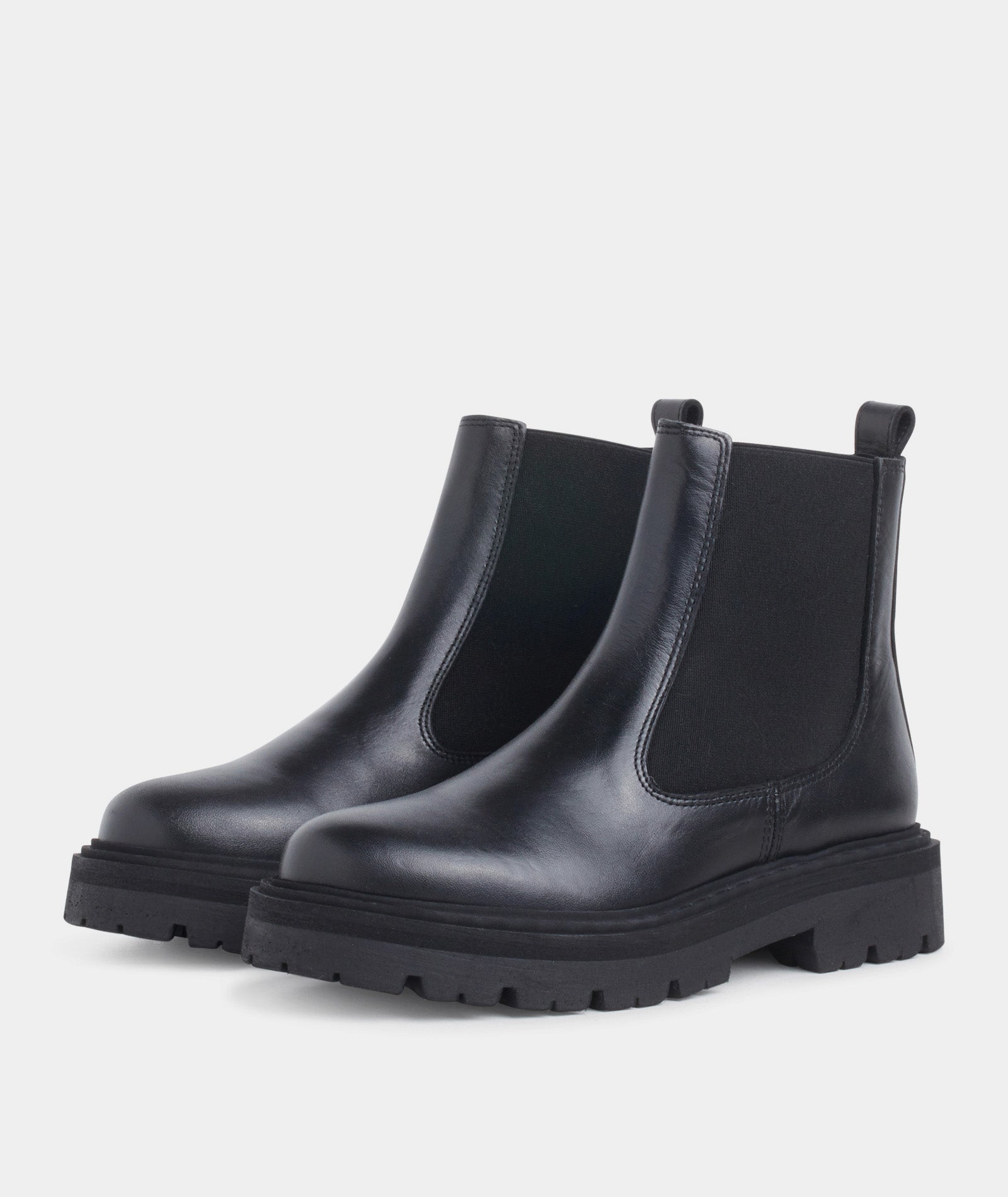 GARMENT PROJECT WMNS Spike Chelsea - Black Matte Boots 999 Black