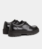 GARMENT PROJECT WMNS Spike Lace - Black Polido Leather Shoes 999 Black